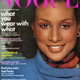 Beverly Johnson on the August 1974 cover of Vogue.